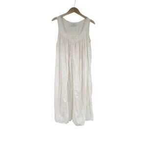 Eileen West - Queen Anne’s Lace Pink Floral Nightgown - Womens Small